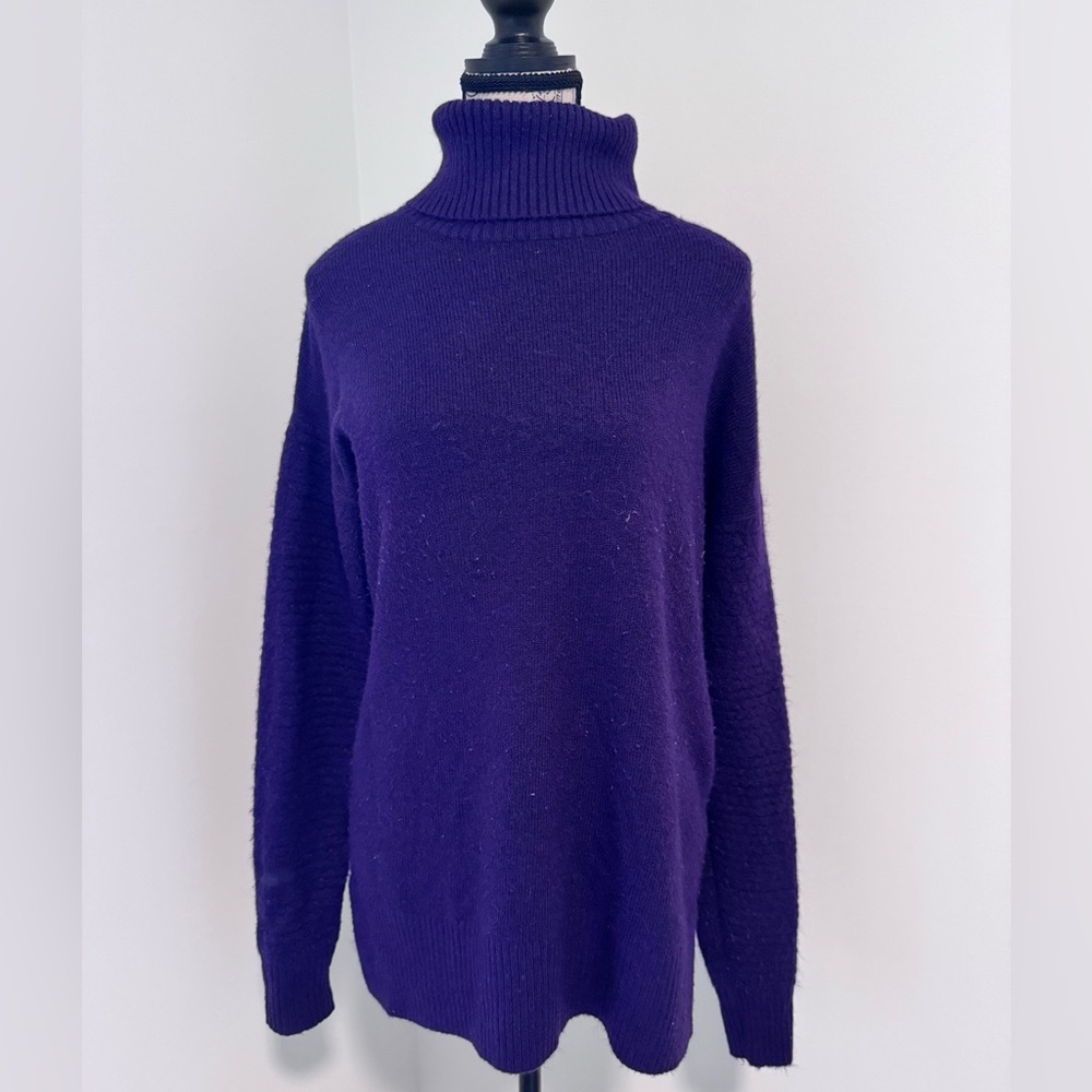 Dark Purple Turtleneck